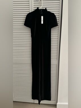Alice + Olivia Classic Black Jumpsuit